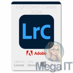 Lightroom Classic 2024 - Licencja Wieczysta (LifeTime) - Windows - Użytkownik Indywidualny - BOX (ESD)