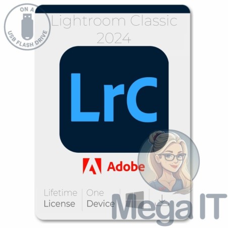 Lightroom Classic 2024 - Licencja Wieczysta (LifeTime) - Windows - Użytkownik Indywidualny - BOX (USB)
