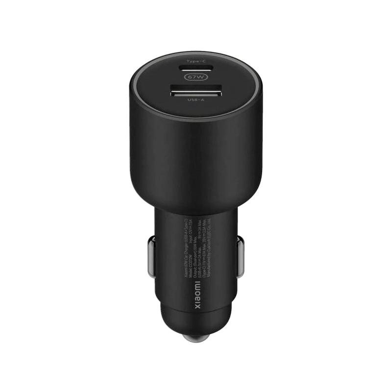 Ładowarka samochodowa Xiaomi Car Charger 67W (USB-A + Type-C)