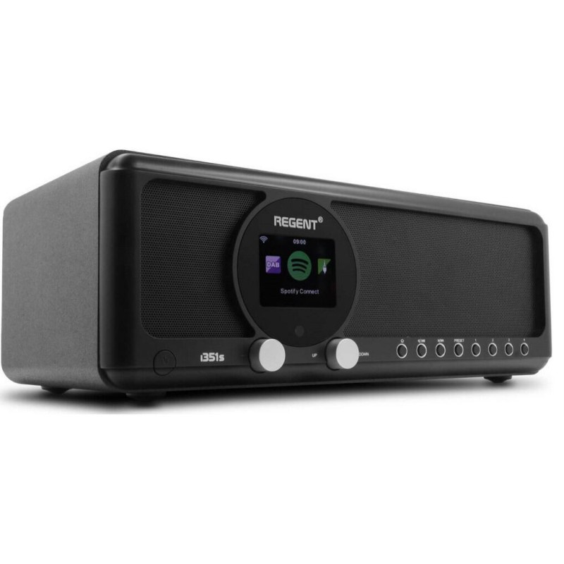Radio internetowe Ferguson REGENT i351s Czarne - WIFI/DAB+/FM/USB/BT/Spotify