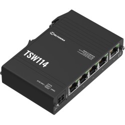 Teltonika TSW114 switch przemysłowy 5xGE (TSW114000000) DIN