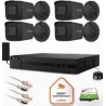 Zestaw do monitoringu Hilook 4 kamery IP IPCAM-B4-P Black 2K+