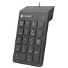 Klawiatura numeryczna Natec Goby 2 USB czarna