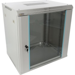 Szafa Rack 12U wisząca do złożenia 600x450 Pulsar RWA1266-G szara