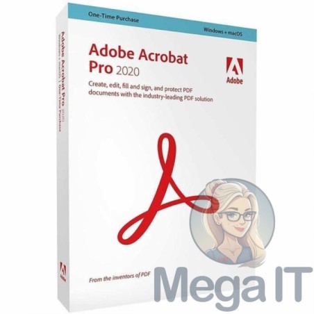 Acrobat Pro 2020 - Licencja Wieczysta (LifeTime) - Windows - Użytkownik Indywidualny - BOX (ESD)