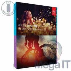 Photoshop & Premiere Elements 15 - Licencja Wieczysta (LifeTime) - Windows - Licencja Biznes - BOX (USB)