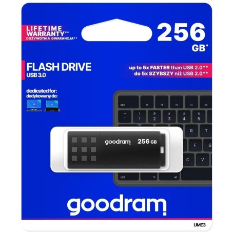 Pendrive Goodram UME3 256GB USB 3.0 czarny