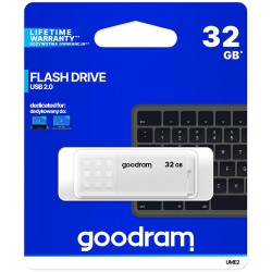 Pendrive Goodram UME2 32GB USB 2.0 Biały