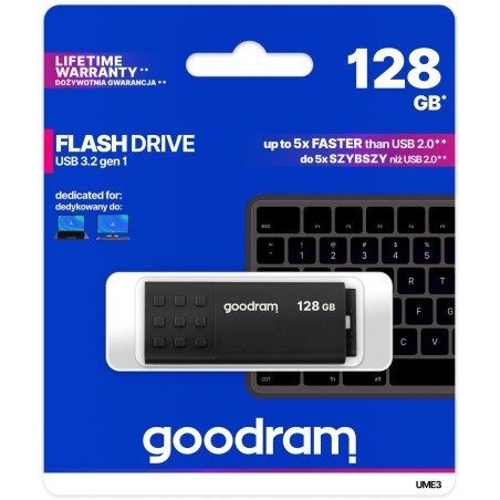 Pendrive Goodram UME3 128GB USB 3.0 czarny