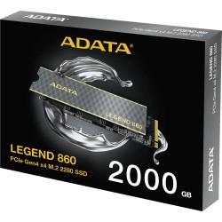 Adata Dysk SSD LEGEND 860 2TB PCIe 4x4 6000/5000 MB/s M.2