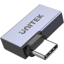 Unitek Adapter USB-C na USB-C kątowy płaski 40Gbps