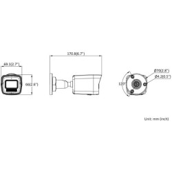 KAMERA IP HIKVISION DS-2CD1083G2-LIUF 2.8mm PL