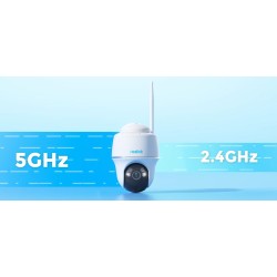 Kamera IP Reolink Argus Series B430 akumulatorowa 5MP WiFi USB-C biała