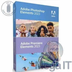 Photoshop & Premiere Elements 2023 - Licencja Wieczysta (LifeTime) - Windows - Użytkownik Indywidualny - BOX (USB)
