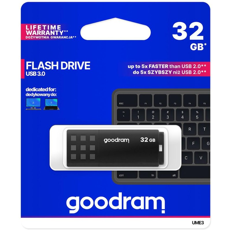 Pendrive Goodram UME3 32GB USB 3.0 czarny