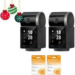 Zestaw 2 kamer IP Imou REX VT PRO bateryjna 5MP z chmurami Imou Protect