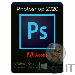Photoshop 2020 -  Licencja Wieczysta (LifeTime) - Windows - Licencja Biznes - BOX (ESD)
