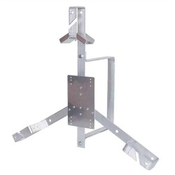 Stelaż trójramienny zapasu kabla napowietrznego SZD-5 z dystansem, średnica 50cm