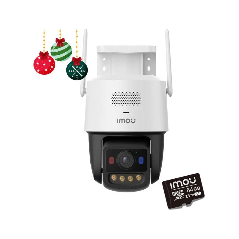 Kamera IP Imou Titan Pro 6MP Aurora Wi-Fi PoE z kartą pamięci 64GB