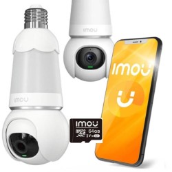 Kamera IP Imou kamera żarówka Bulb Cam 5MP IPC z kartą pamięci 64GB