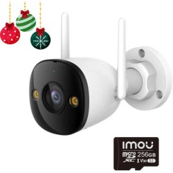 Kamera IP Imou bullet 3 5MP Wi-Fi IR30 z kartą pamięci 256GB