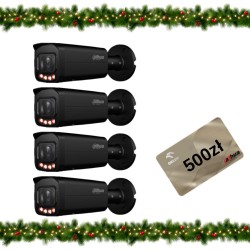 KAMERA IP DAHUA IPC-HFW3649T-ZAS-IL-27135-BLACK Opakowanie zbiorcze 4 szt.