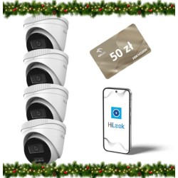 Kamera IP Hilook by Hikvision kopułka 4MP IPCAM-T4-30DL Opakowanie zbiorcze 4 szt.