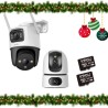 Zestaw 2 kamer IP IMOU Ranger Dual 10MP i Cruiser Dual 10MP z kartami pamięci 32GB
