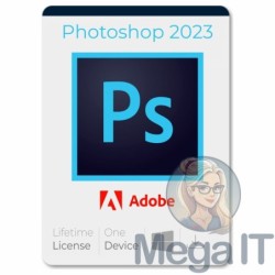 Photoshop 2023 -  Licencja Wieczysta (LifeTime) - Windows - Licencja Biznes - BOX (ESD)