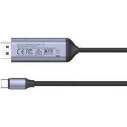 Unitek Adapter USB-C na DP 1.4 8K@60Hz kabel 1,8m