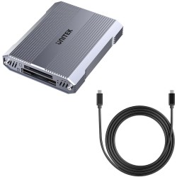 Unitek Czytnik kart pamięci CF Express, SD/microSD, USBA 10 Gbs + HUB