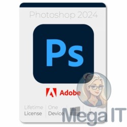 Photoshop 2024 -  Licencja Wieczysta (LifeTime) - Windows - Licencja Biznes - BOX (ESD)