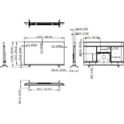 Monitor Hikvision DS-D5055U3-1V0S