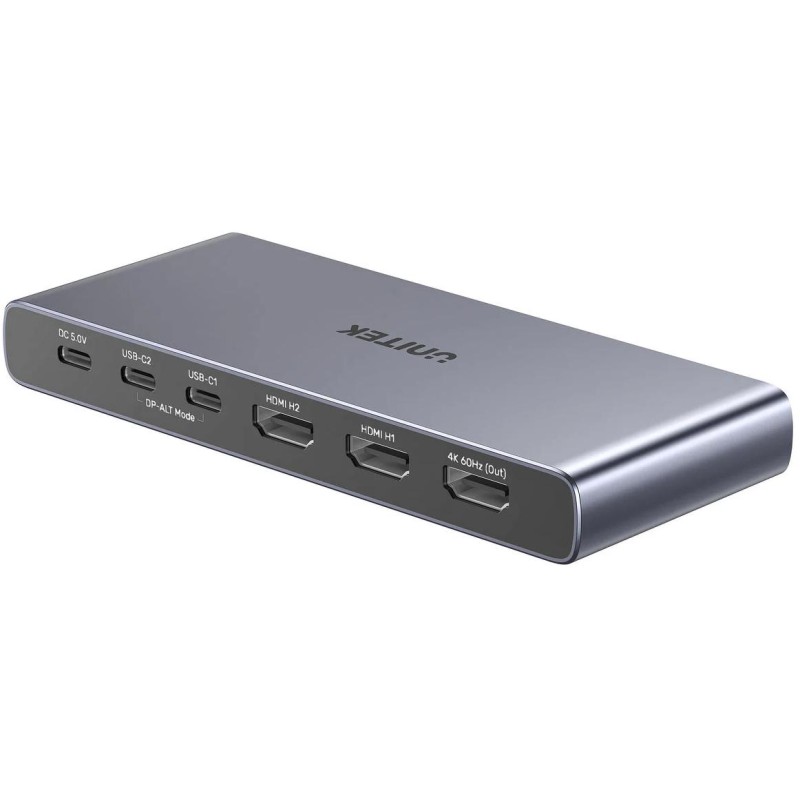 Unitek Przełącznik 4K HDMI/USB-C 4 out i 1 in