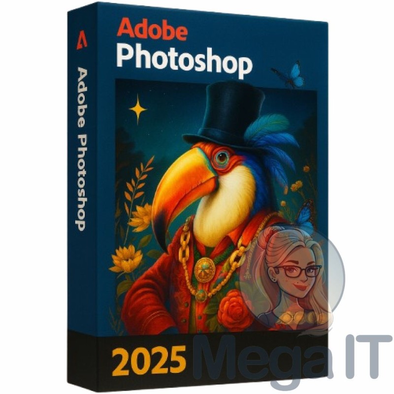 Photoshop 2025 -  Licencja Wieczysta - MegaIT