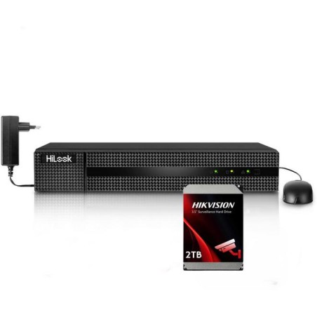 Rejestrator IP Hilook 8 kanałowy 4MP NVR-8CH-4MP/8P z dyskiem 2TB