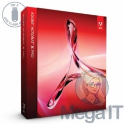 Acrobat X Pro  - Licencja Wieczysta (LifeTime) - Windows - Użytkownik Indywidualny - BOX (USB)
