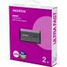 Adata Dysk zewnętrzny SSD SE880 2TB USB3.2A/C Gen2x2 Szary