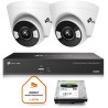 Monitoring zestaw bezprzewodowy TP-LINK VIGI 2 kamery 4MPX C440-W WiFi 1TB