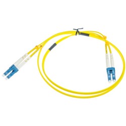 PATCHCORD ŚWIATŁOWODOWY SM 1M DUPLEX 9/125, LC/UPC-LC/UPC