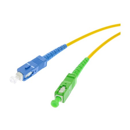 PATCHCORD ŚWIATŁOWODOWY SM SC/UPC-SC/APC SIMPLEX 1m