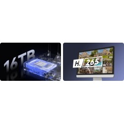 Rejestrator IP Imou NVR-N110W-8A0E Wi-Fi 10- kanałowy