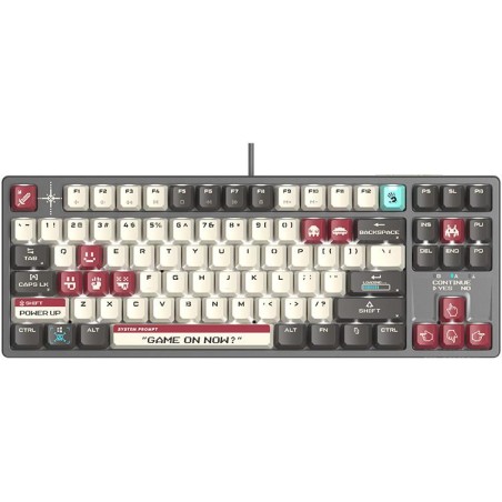 Klawiatura mechaniczna A4TECH BLOODY S87 Pixels Red USB (BLMS RED Plus Switches)