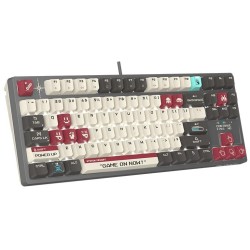 Klawiatura mechaniczna A4TECH BLOODY S87 Pixels Red USB (BLMS RED Plus Switches)