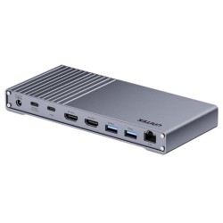 Unitek Potrójna stacja dokująca USB4 40Gb/s,zasilacz 120W
