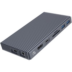 Orico Stacja dokująca z obudową M.2 NVMe, aktywna PD 100W, HDMI 2.0, audio, RJ-45, czytnik kart