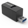 Orico Hub USB 5Gbps mini 3xUSB-A aluminium