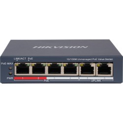 Switch Hikvision DS-3E0106P-E/M(B)