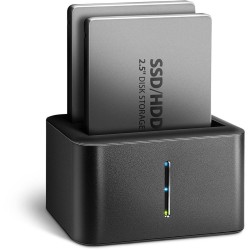 Stacja dokująca MINI AXAGON ADSA-D25 USB 3.2 Gen 1 - 2x SATA 6G 2.5" SSD/HDD CLONE