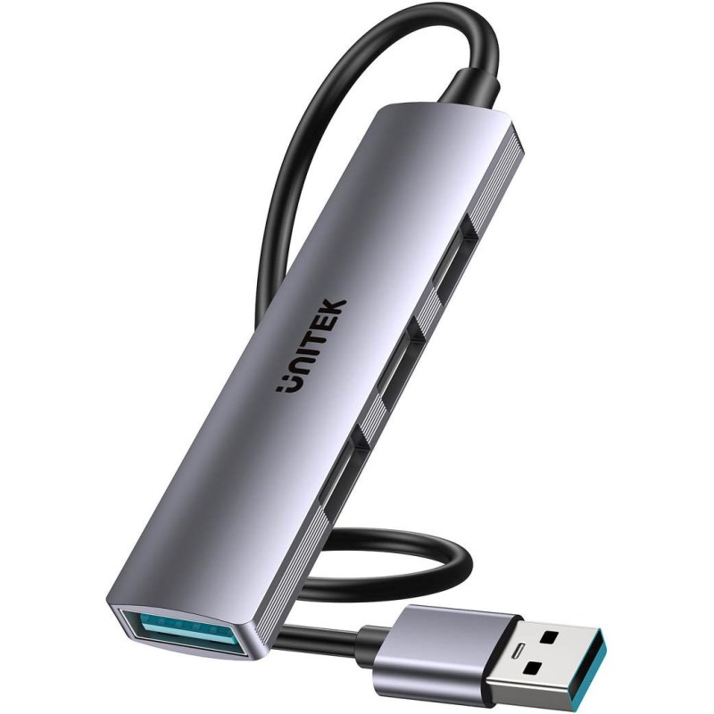 Unitek Kompaktowy hub USB-A 4 w 1